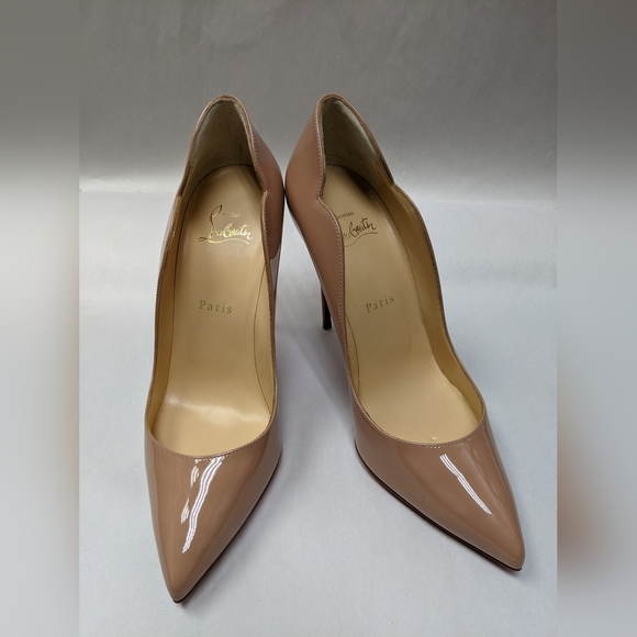 Christian Louboutin Hot Chick Beige Pumps (US 8) - Picture 10 of 15